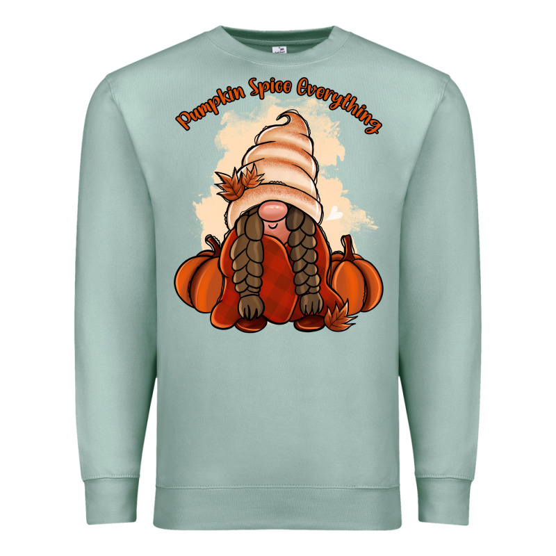 Pumpkin Spice Every Thing Premium Sweatshirt by NancyCooperArtShop | Teevron