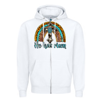 White he has risen rainbow Zipper Hoodie - AdoDesignShop