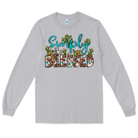Moon Dust simply blessed Long Sleeve Tee - JahusDesignShop