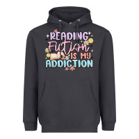 Smoke reading fiction is my addiction Heavyweight Hoodie - MaliasSmallBusiness