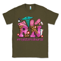 Army Green registered nurse with crocs Classic Tee - AdoDesignShop
