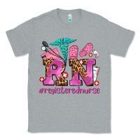 Heather Grey registered nurse with crocs Classic Tee - AdoDesignShop