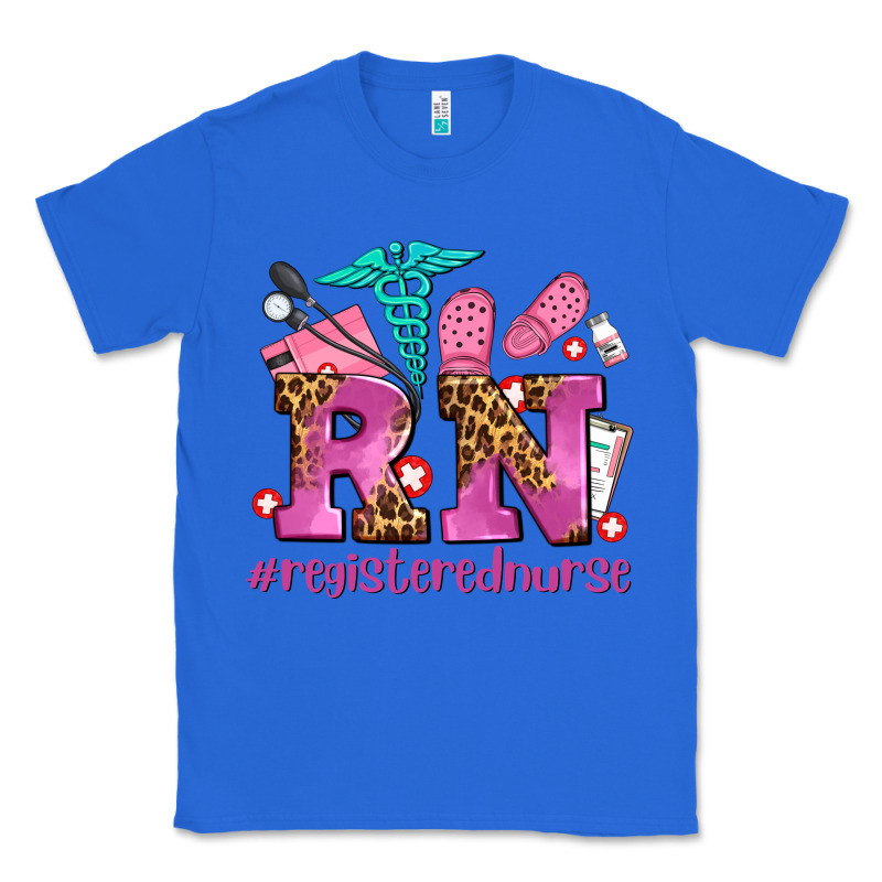Registered Nurse With Crocs Classic Tee by AdoDesignShop | Teevron