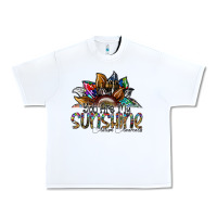 White you are my sunshine autism awareness Urban Heavy Tee - SublimationCraftShop
