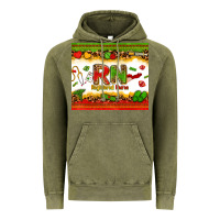 Vintage Olive registered nurse juneteenth Vintage Hoodie - Zillion Design Studio