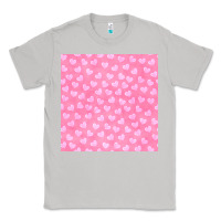 Moon Dust valentines day heart seamless pattern Classic Tee - BundleAndBundleShop