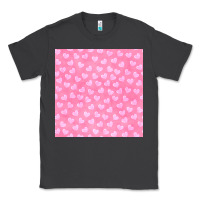 Smoke valentines day heart seamless pattern Classic Tee - BundleAndBundleShop