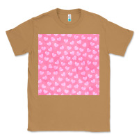 Toasted Coconut valentines day heart seamless pattern Classic Tee - BundleAndBundleShop