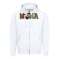 White mama holstein cow Zipper Hoodie - Artiststas