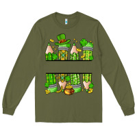 Army Green personalized st. patrick's day pencils Long Sleeve Tee - Artiststas