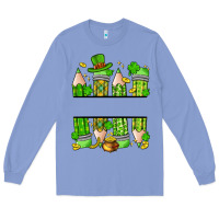 Colony Blue personalized st. patrick's day pencils Long Sleeve Tee - Artiststas