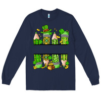 Navy personalized st. patrick's day pencils Long Sleeve Tee - Artiststas