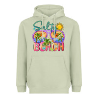 Matcha salty beach Heavyweight Hoodie - MaliasSmallBusiness