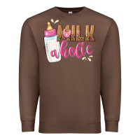 Chestnut milkaholic girls Premium Sweatshirt - NancyCooperArtShop
