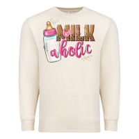 Sandshell milkaholic girls Premium Sweatshirt - NancyCooperArtShop