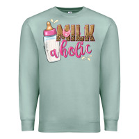 Seafoam milkaholic girls Premium Sweatshirt - NancyCooperArtShop