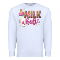 White milkaholic girls Premium Sweatshirt - NancyCooperArtShop