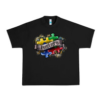 Black austism Urban Heavy Tee - SublimationCraftShop