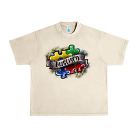 Sandshell austism Urban Heavy Tee - SublimationCraftShop