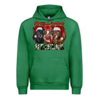 Emerald Merry Christmas Urban Hoodie - RanaPortraitStore