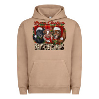 Pigment Burro Merry Christmas Urban Hoodie - RanaPortraitStore