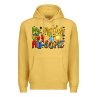 Antique Gold my brother is au some Premium Hoodie - LillyAllenDesigns