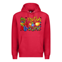Cardinal my brother is au some Premium Hoodie - LillyAllenDesigns