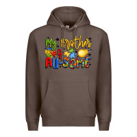 Coffee my brother is au some Premium Hoodie - LillyAllenDesigns