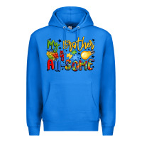 True Royal my brother is au some Premium Hoodie - LillyAllenDesigns