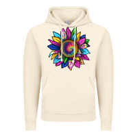 Vintage Artic tie dye sunflower Vintage Hoodie - texasbilliewilder