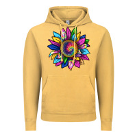 Vintage Mustard tie dye sunflower Vintage Hoodie - texasbilliewilder