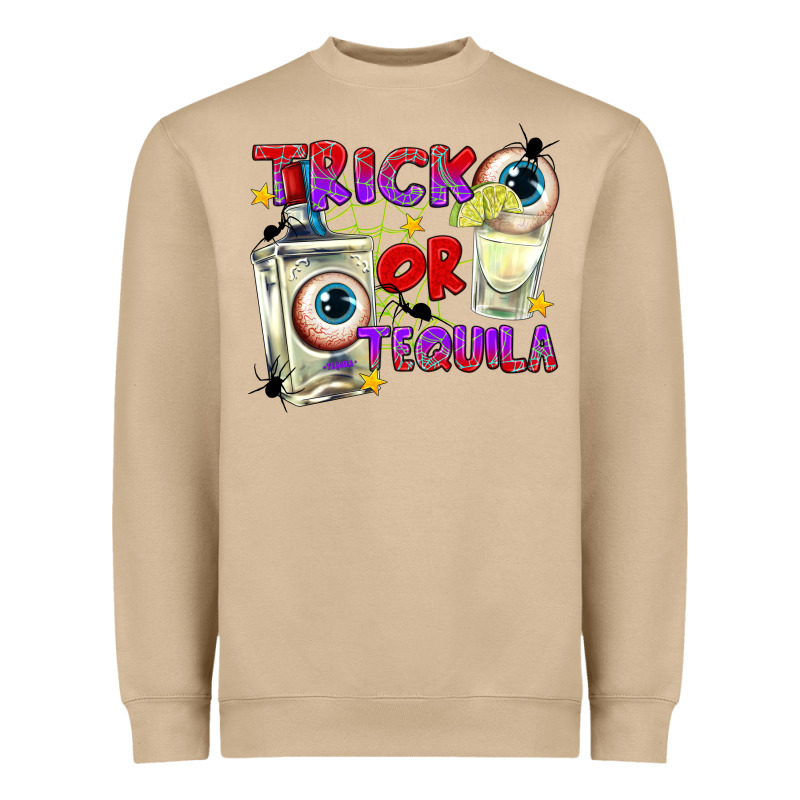 Trick Or Tequila Heavyweight Sweatshirt by texasbilliewilder | Teevron
