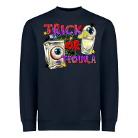 Navy Trick or Tequila Heavyweight Sweatshirt - texasbilliewilder