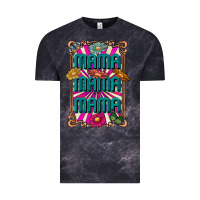 Cloud Black mama mama mama Vintage Tee - CowhideDigitalArt