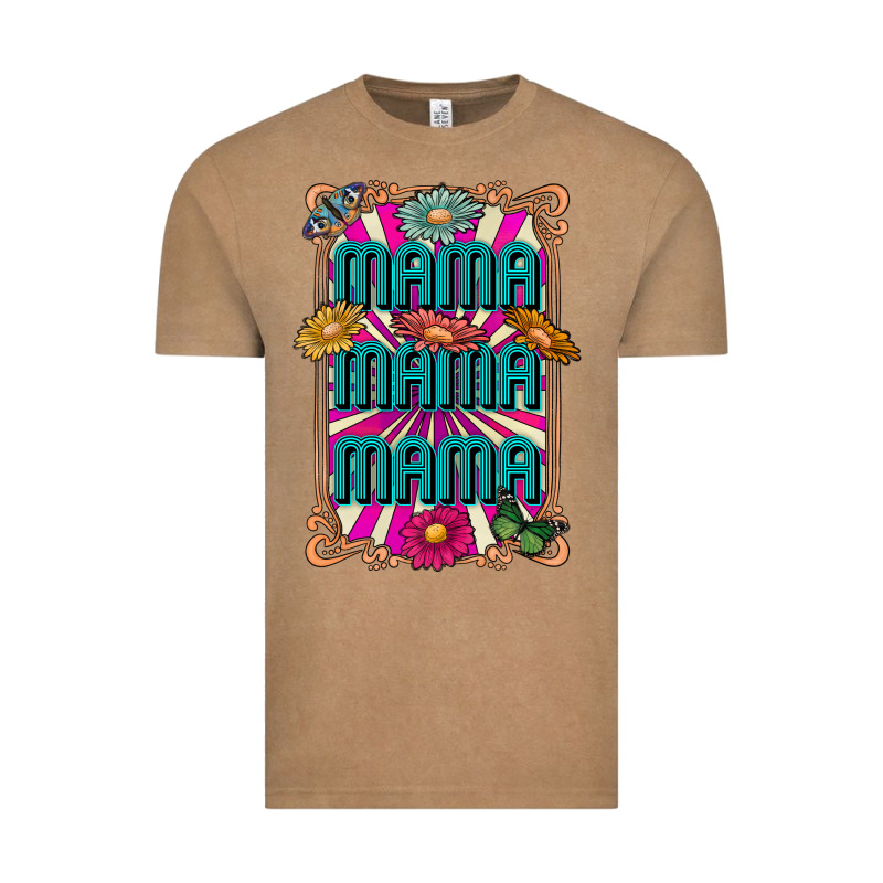 Mama Mama Mama Vintage Tee by CowhideDigitalArt | Teevron