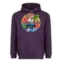 Plum family cruise 2024 Heavyweight Hoodie - MaliasSmallBusiness