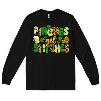 Black pinches get stitches Long Sleeve Tee - Artiststas