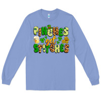 Colony Blue pinches get stitches Long Sleeve Tee - Artiststas