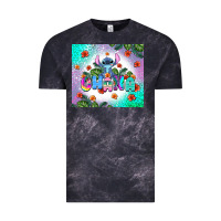 Cloud Black ohana stitch Vintage Tee - AdoDesignShop
