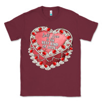 Burgundy self love Classic Tee - Artiststas