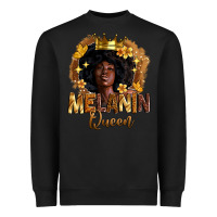 Black melanin queen Heavyweight Sweatshirt - Zillion Design Studio