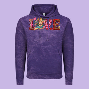 Love Cupid Vintage Hoodie Designed By Ranaportraitstore