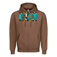 Chestnut mama holstein cow license plate Zipper Hoodie - Artiststas