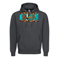 Smoke mama holstein cow license plate Zipper Hoodie - Artiststas