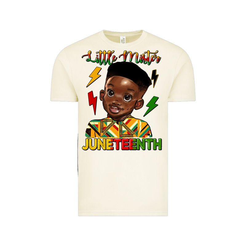 Little Mister Juneteenth Vintage Tee by HRA Design Shop | Teevron