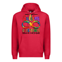 Cardinal autism acceptance Premium Hoodie - LillyAllenDesigns
