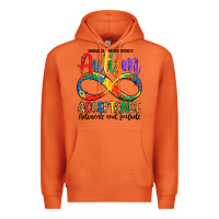 Carrot autism acceptance Premium Hoodie - LillyAllenDesigns