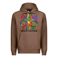 Chestnut autism acceptance Premium Hoodie - LillyAllenDesigns