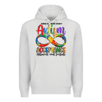 Dove Grey autism acceptance Premium Hoodie - LillyAllenDesigns
