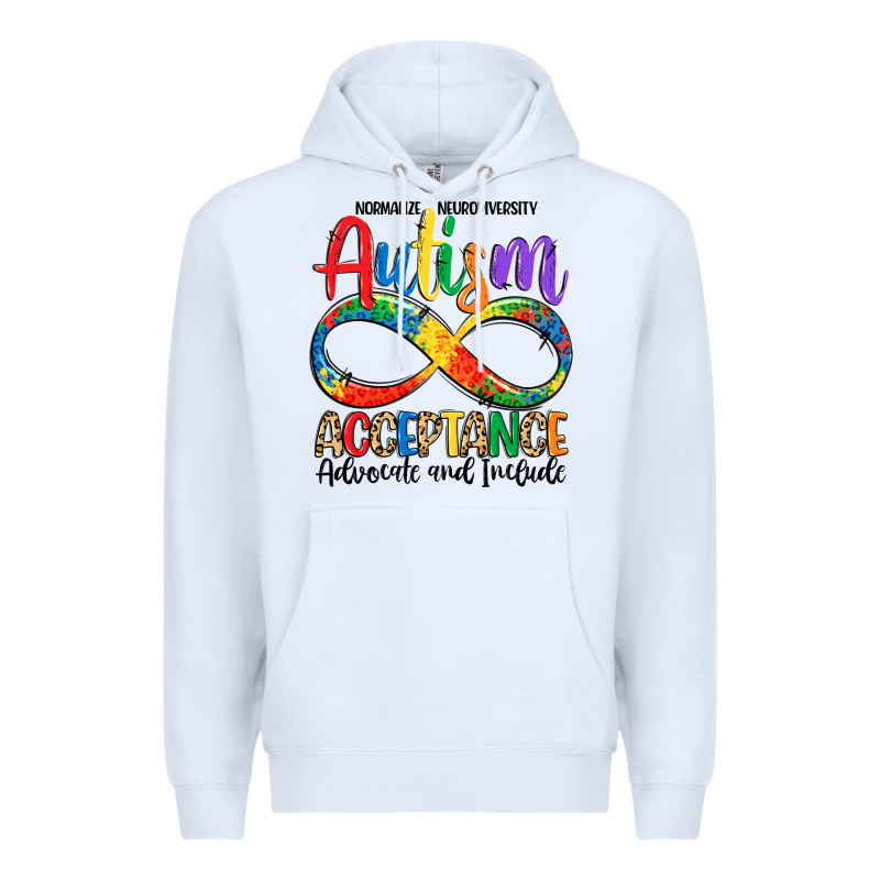 Autism Acceptance Premium Hoodie by LillyAllenDesigns | Teevron